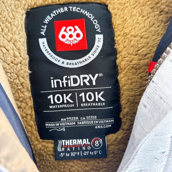 BRAND NEW 686 SNOW JACKET, SIZE S - Picture 3 of 14